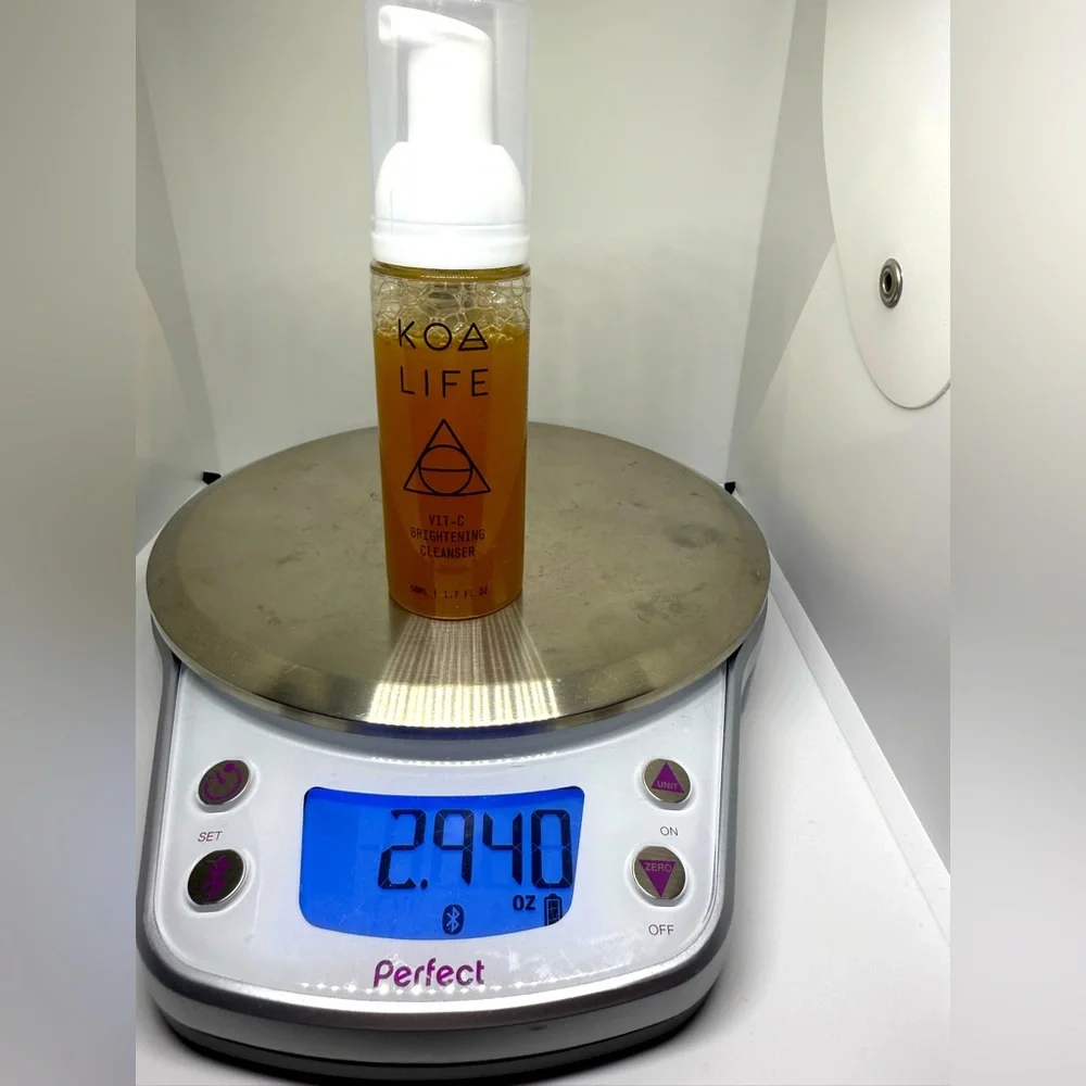 NEW KOA LIFE Vitamin C Vit-C Brightening‎ Cleanser Full Size 50mL Cleanses